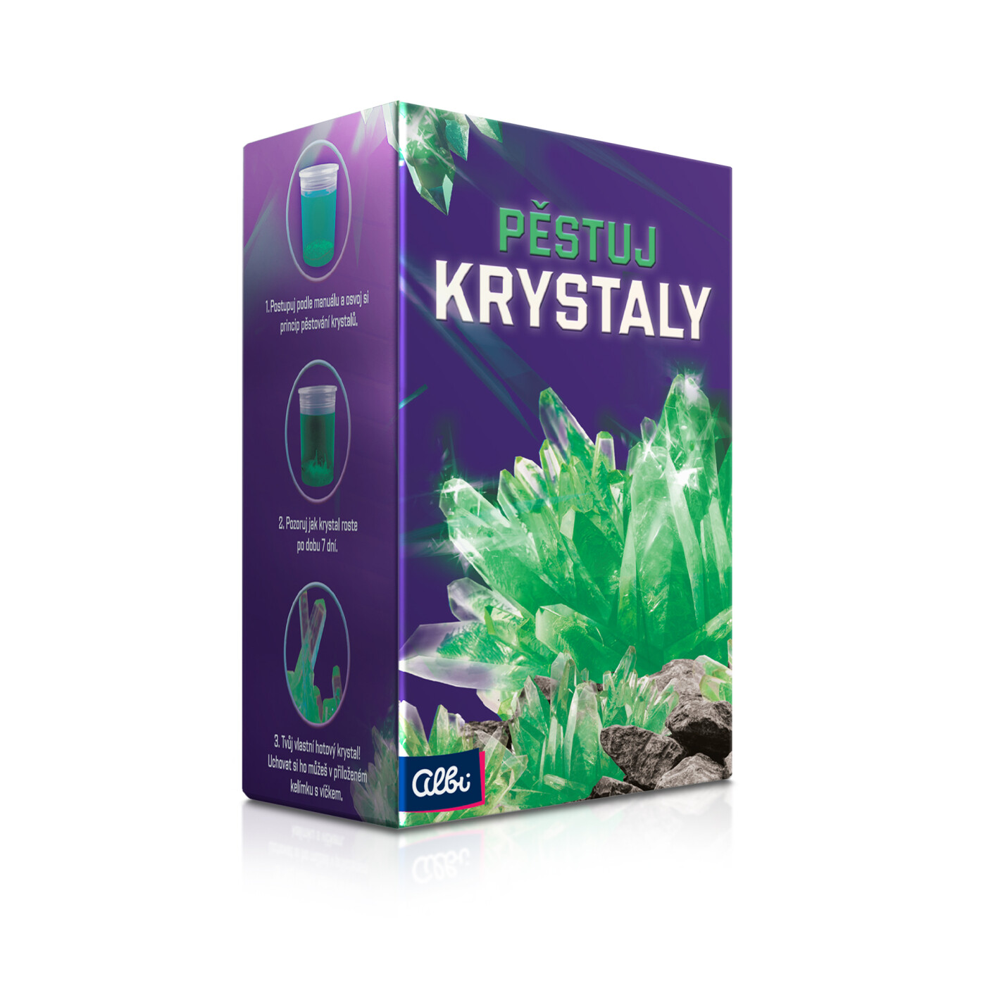 Pěstuj krystaly - Zelená