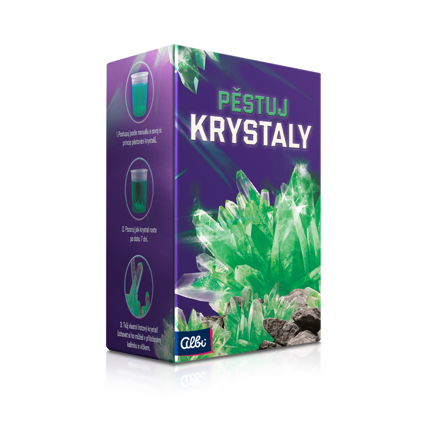 Pěstuj krystaly - Zelená Albi
