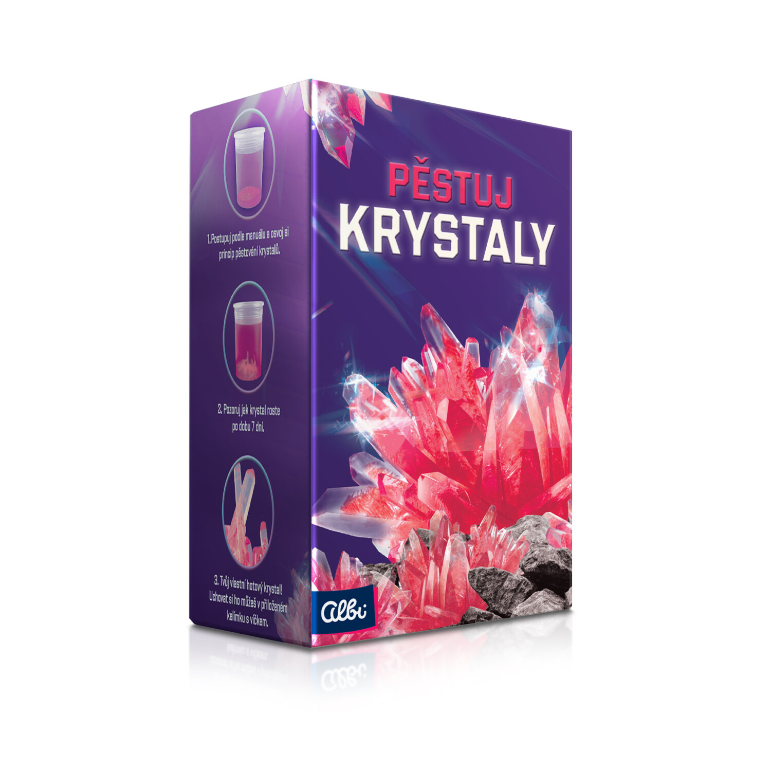 Pěstuj krystaly - Zelená Albi