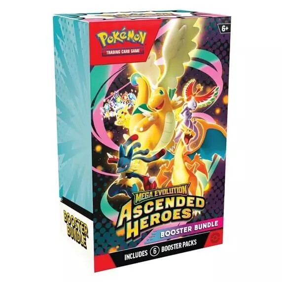 Pokémon TCG: Mega Evolution Ascended Heroes Booster Bundle