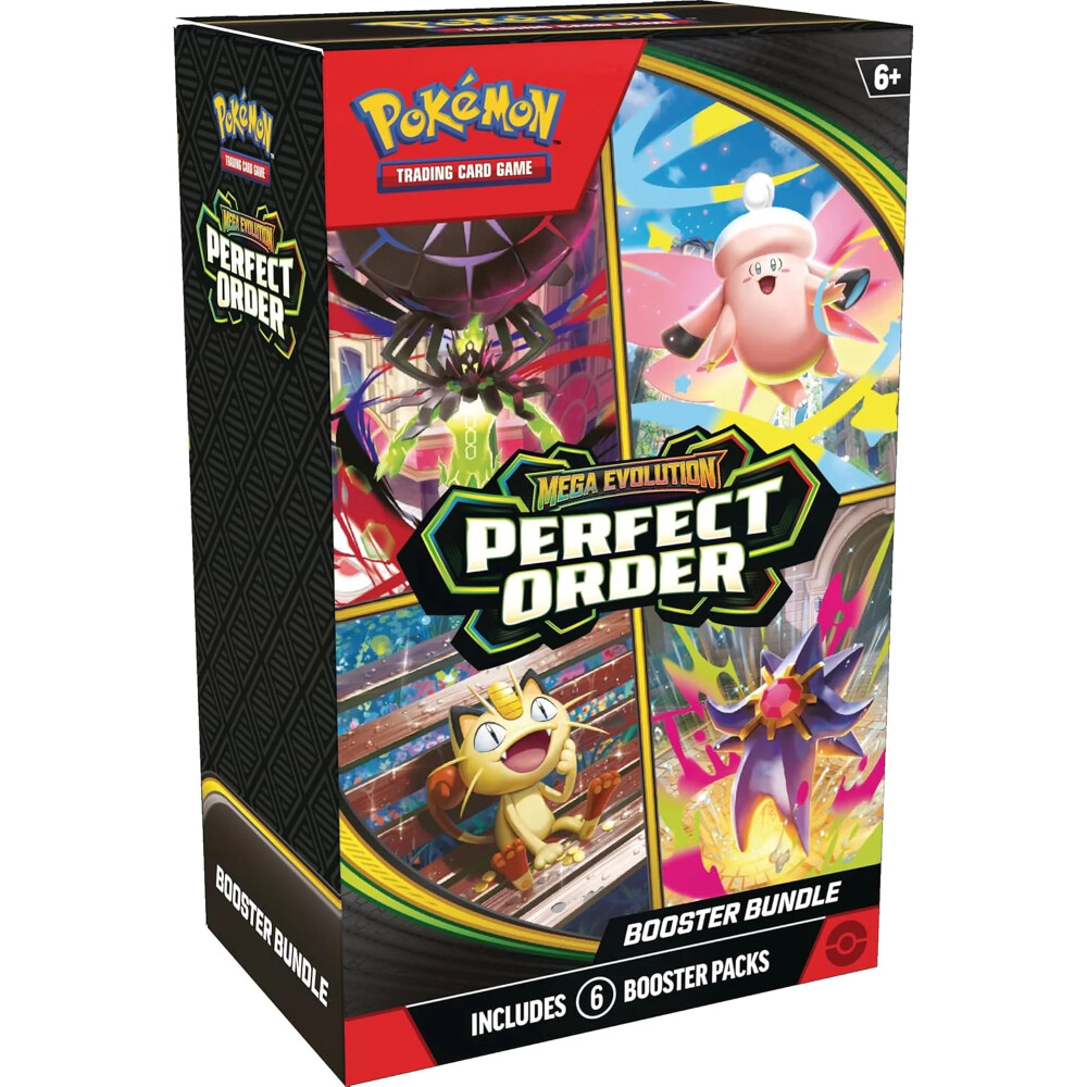 Pokémon TCG: Mega Evolution - Perfect Order 6 Booster Bundle