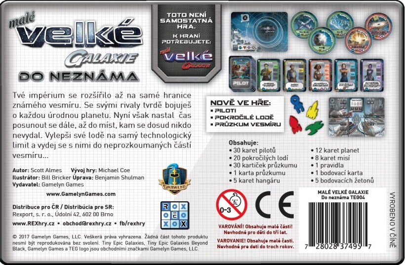 Poškozené - Malé velké galaxie: Do neznáma