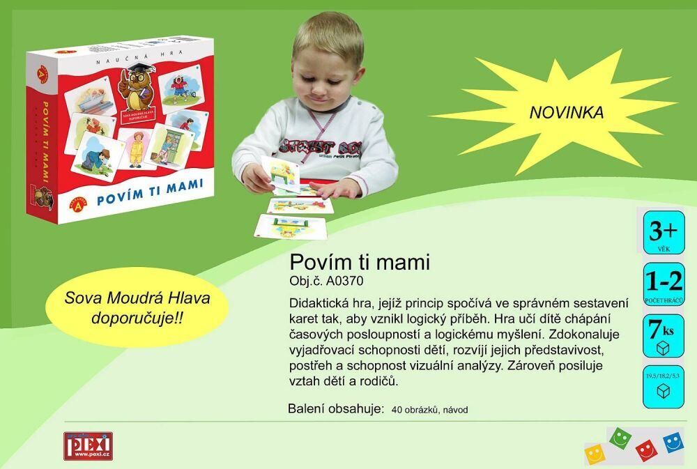 Povím Ti, mami - didaktická hra