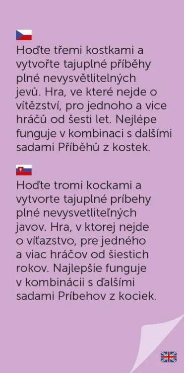 Příběhy z kostek - Tajemno