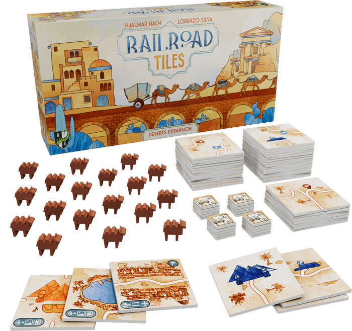 Railroad Tiles: Deserts Expansion