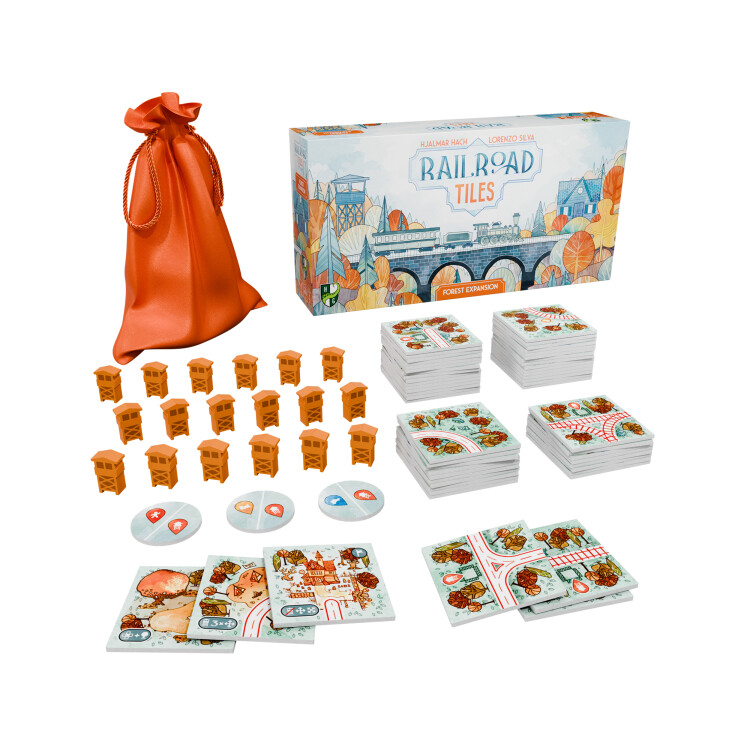 Railroad Tiles - Expansion Forest - Albi