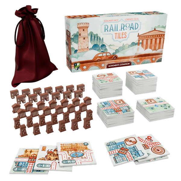 Railroad Tiles: Monuments Expansion