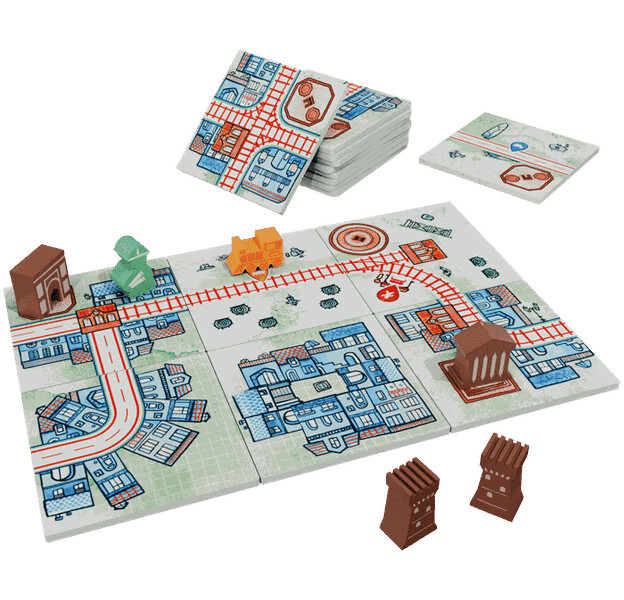 Railroad Tiles: Monuments Expansion