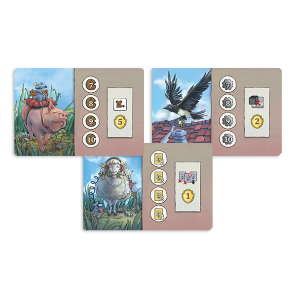 Rats of Wistar - Objective cards set
