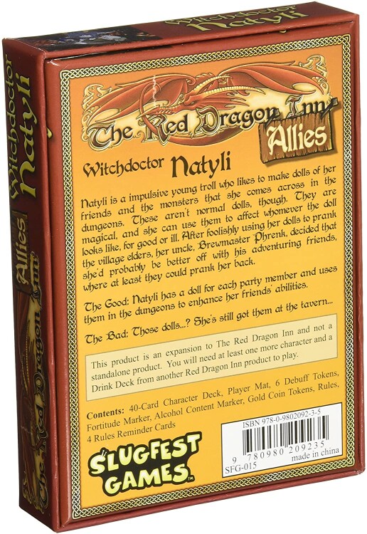 Red Dragon Inn: Allies - Witchdoctor Natyli