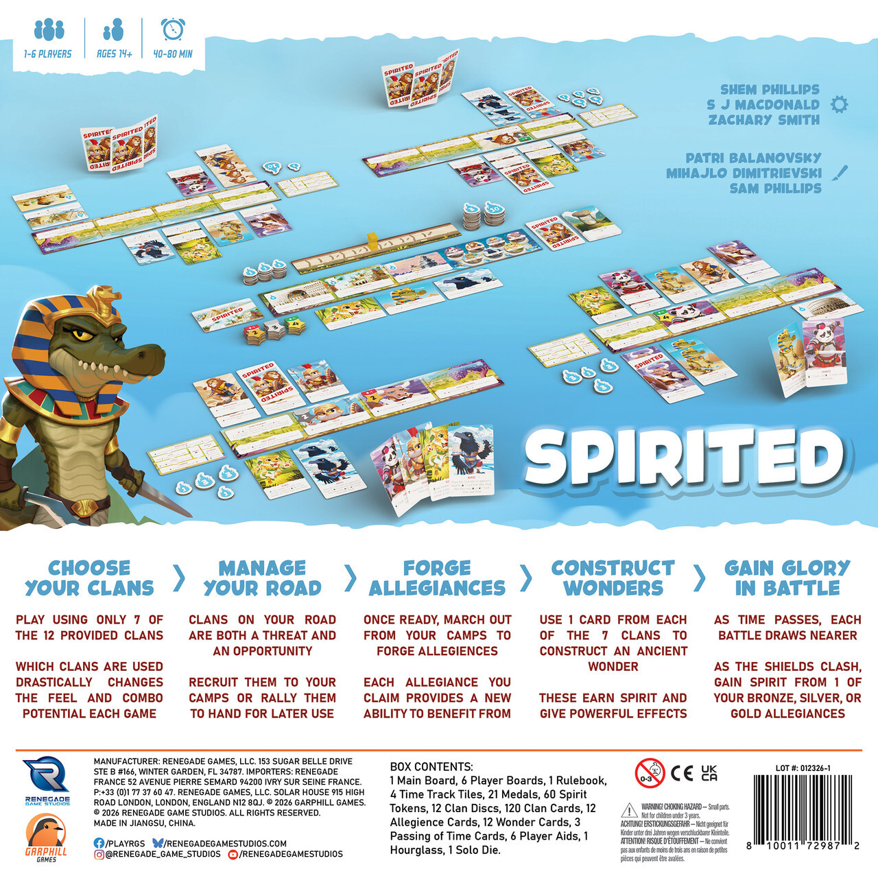 Renegade Game Studios Spirited
