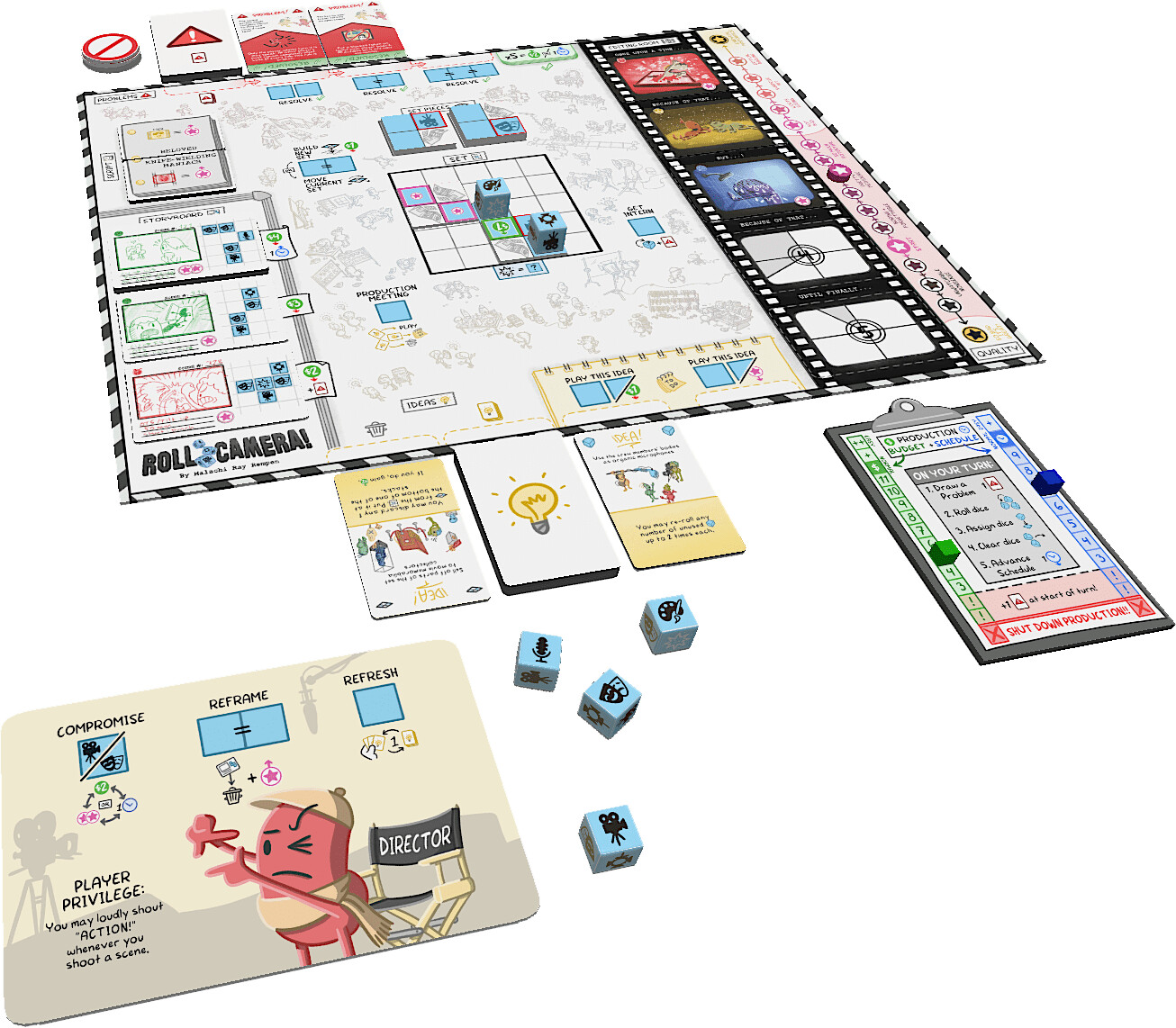 Roll Camera!: The Filmmaking Board Game