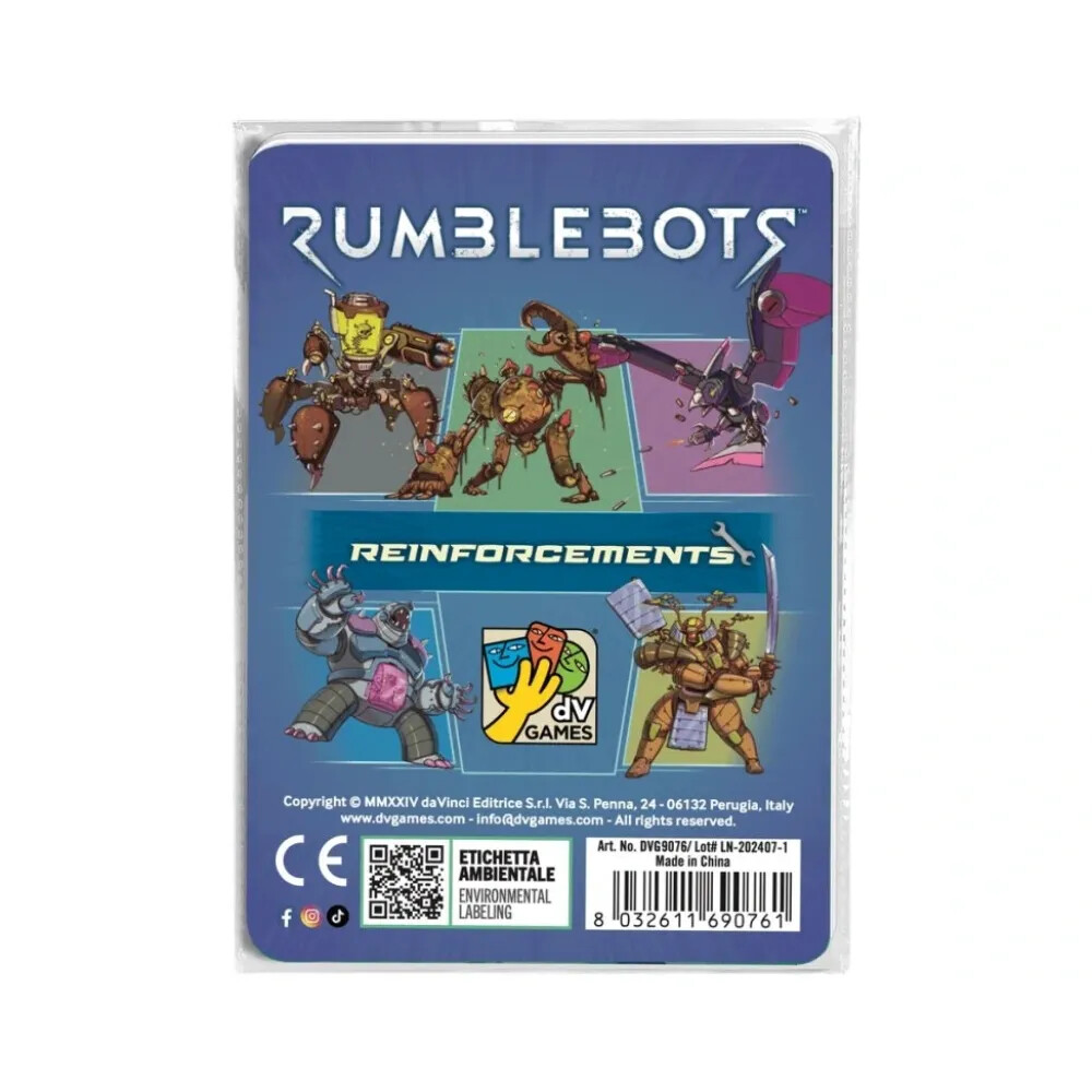 Rumblebots: Reinforcements (anglicky)