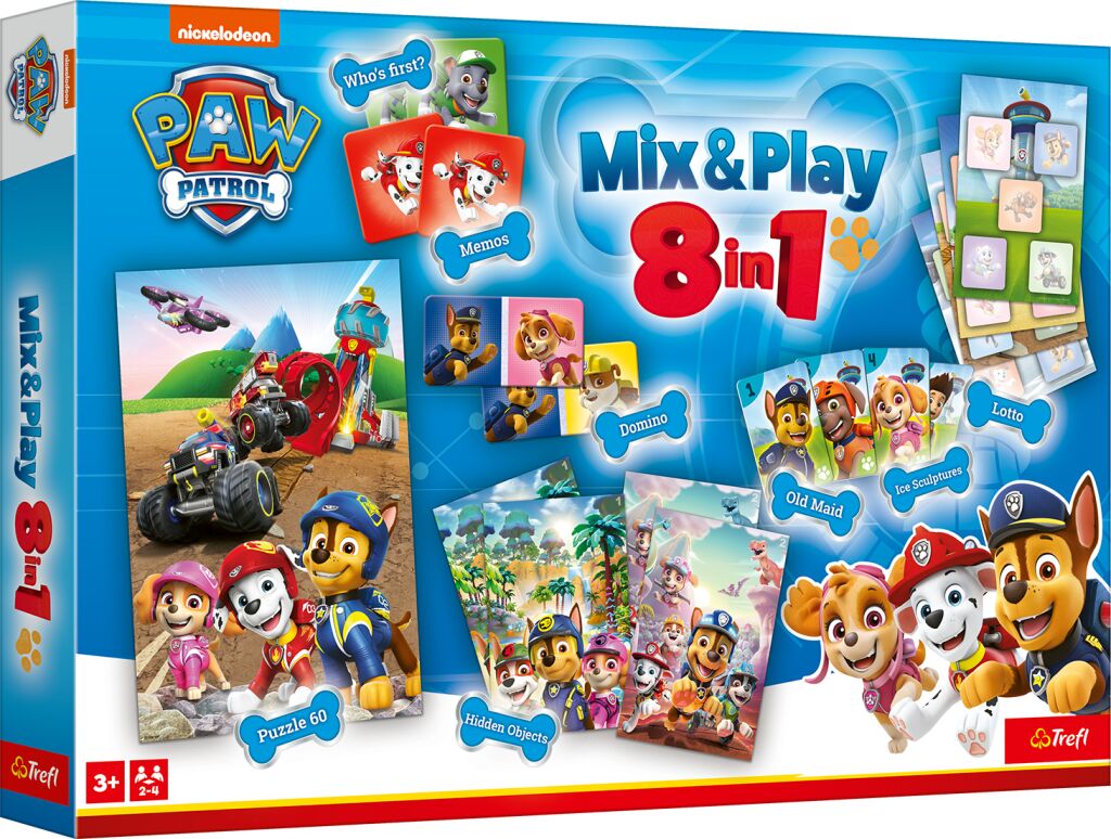 Sada her MixPlay 8v1 Tlapková patrola