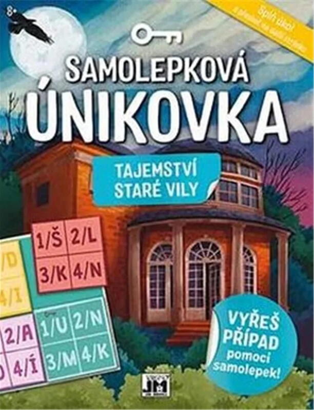 Samolepková únikovka Tajemství staré vily