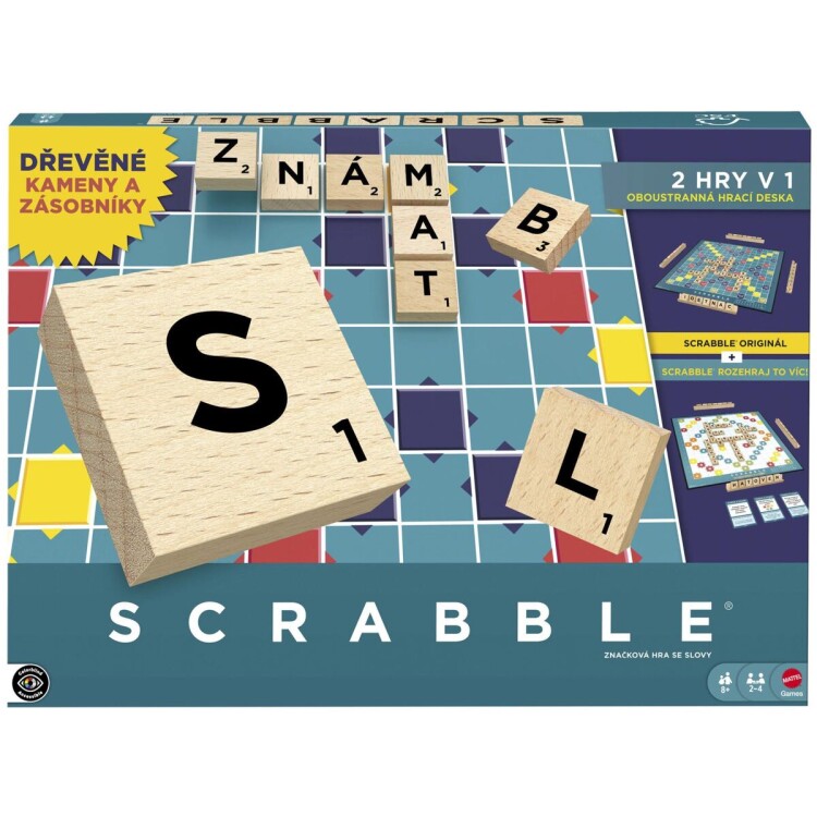 Scrabble CZ (Dřevěná edice)