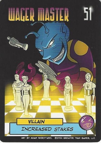 Sentinels of the Multiverse: Wager Master Villain Mini-Expansion