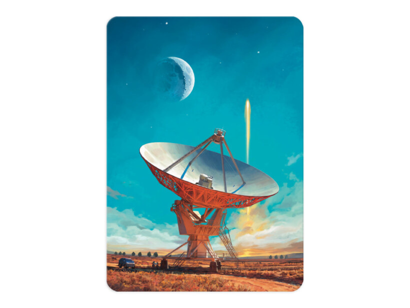 SETI - DLR promo card