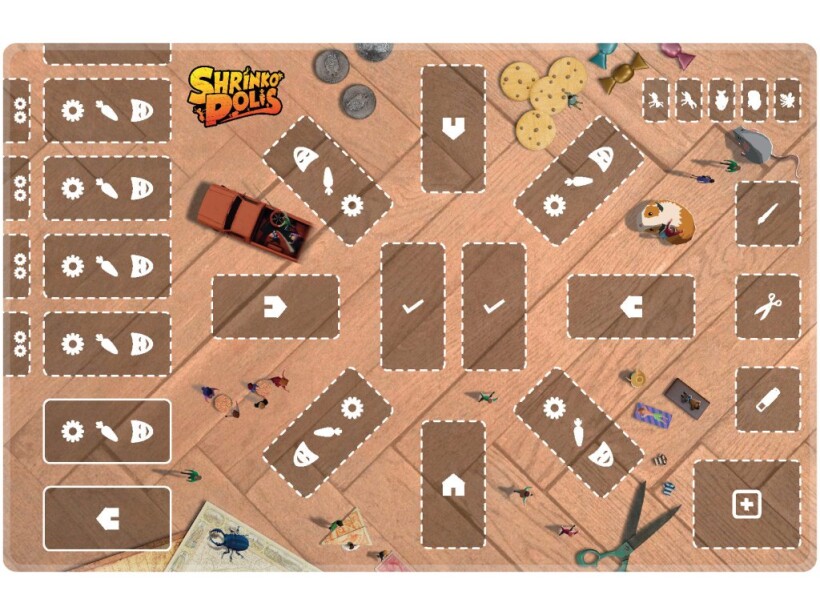 Shrinkopolis CZ/EN + herní podložka (playmat)