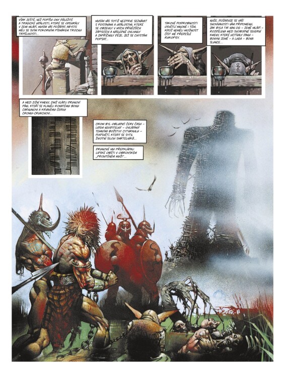 Sláine: Rohatý bůh (Velké evropské komiksy) (základní verze)