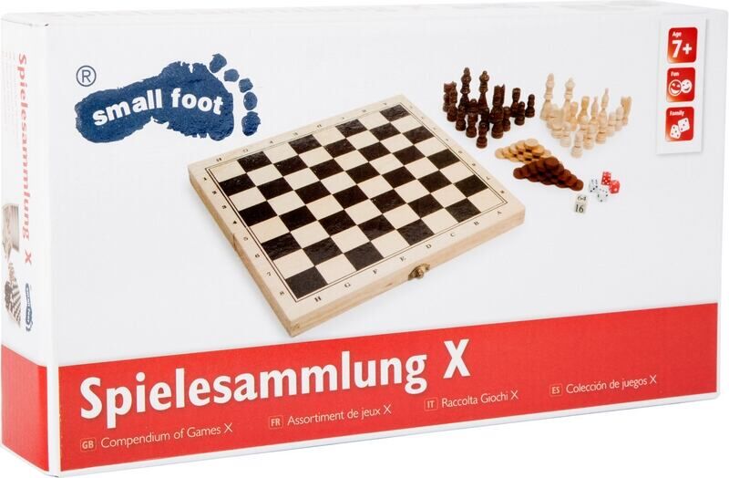 Small Foot Tradiční hry v dřevěné krabičce