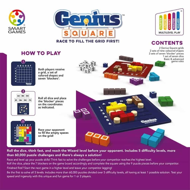 SMART games - Genius Square