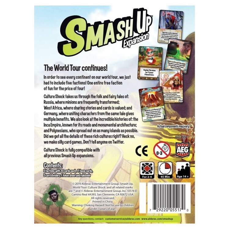 Smash Up: World Tour Culture Shock