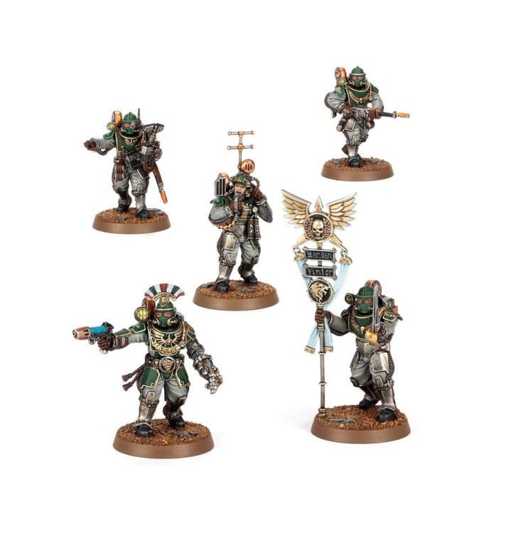 Solar Auxilia: Tactical Command Section (Warhammer 40,000)