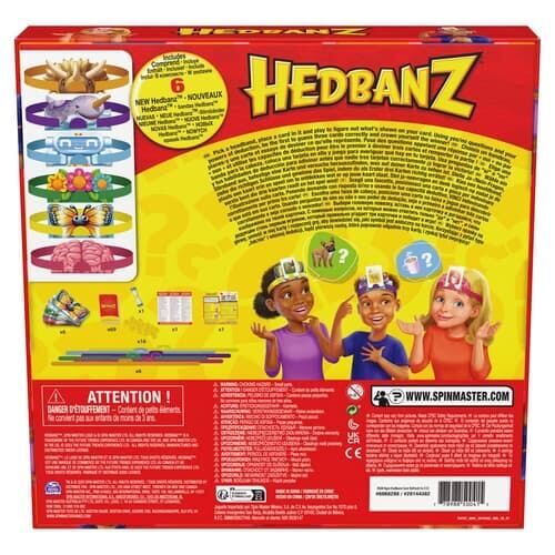 SpinMaster Společenská hra hádanky HEDBANZ