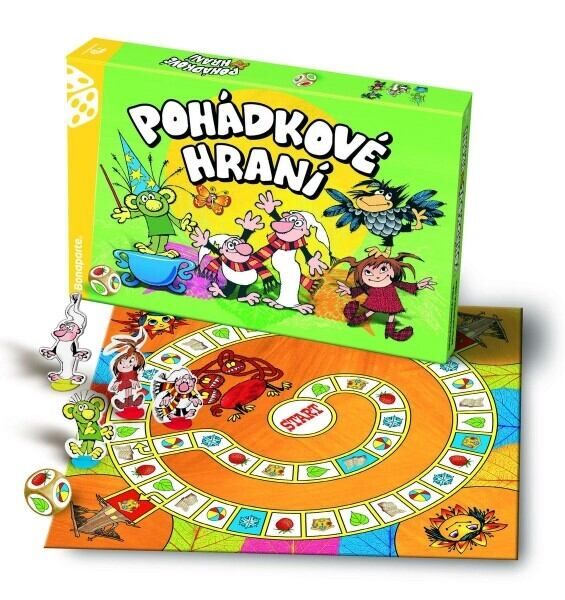 Společenská hra - Pohádkové hraní Večerníček