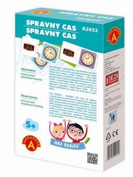 Správný čas - hra školou