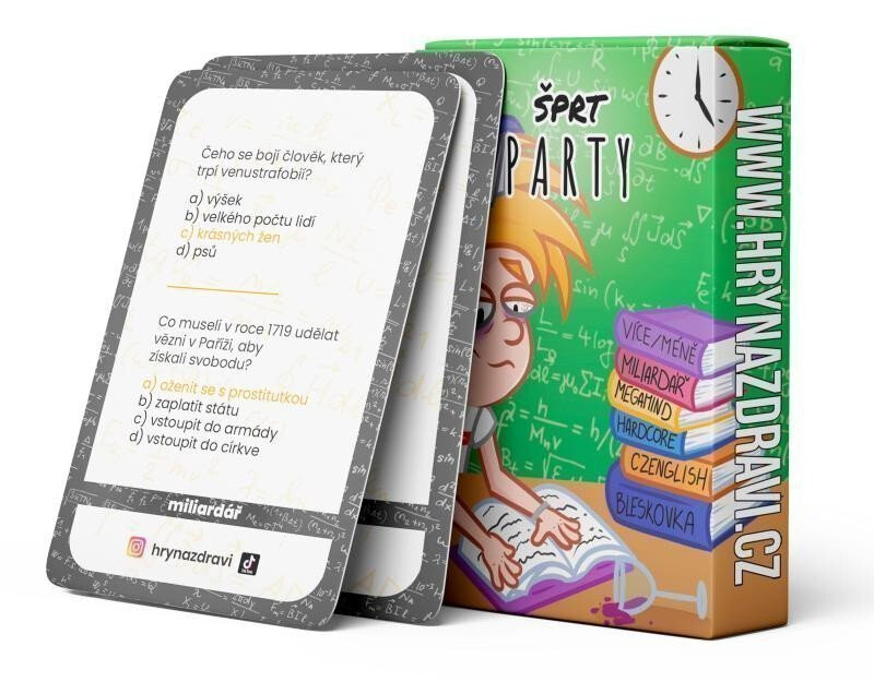 Šprt PARTY Reloaded - Karetní párty hra