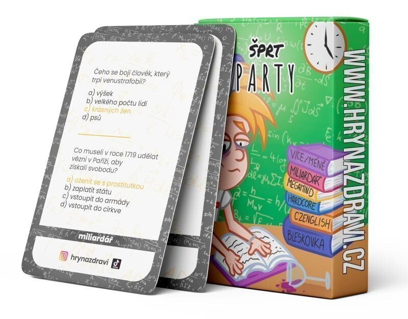 Šprt PARTY Reloaded - Karetní párty hra