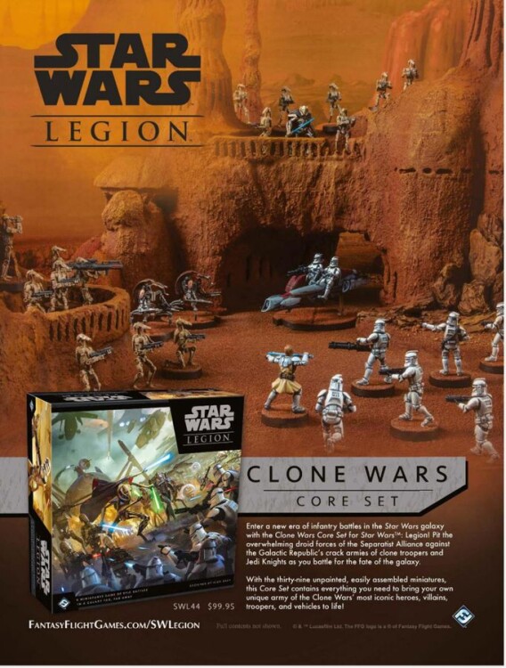 Star Wars Legion: Clone Wars Core Set
