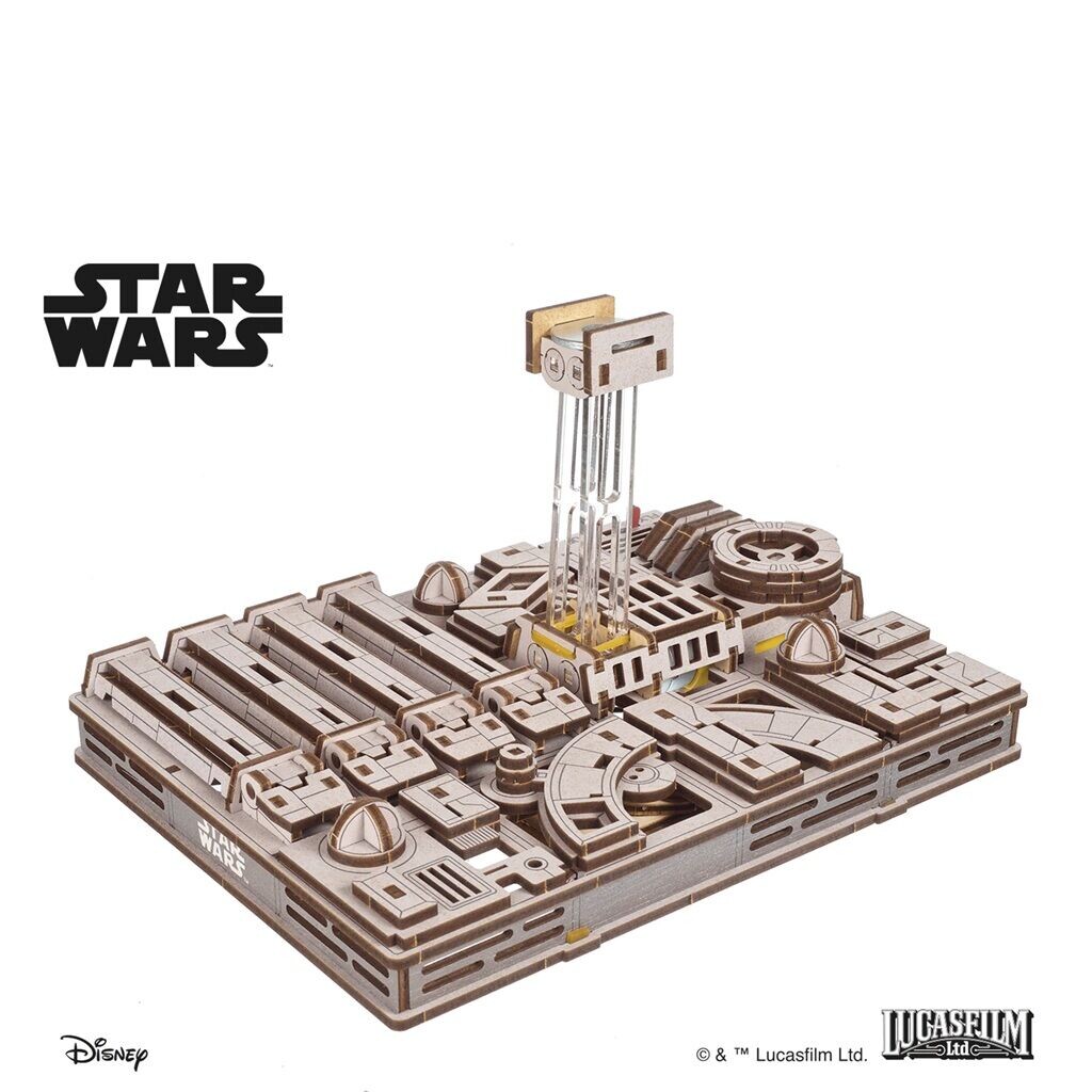 Star Wars Luke Skywalker X-Wing stíhačka (3D dřevěná mechanická skládačka)