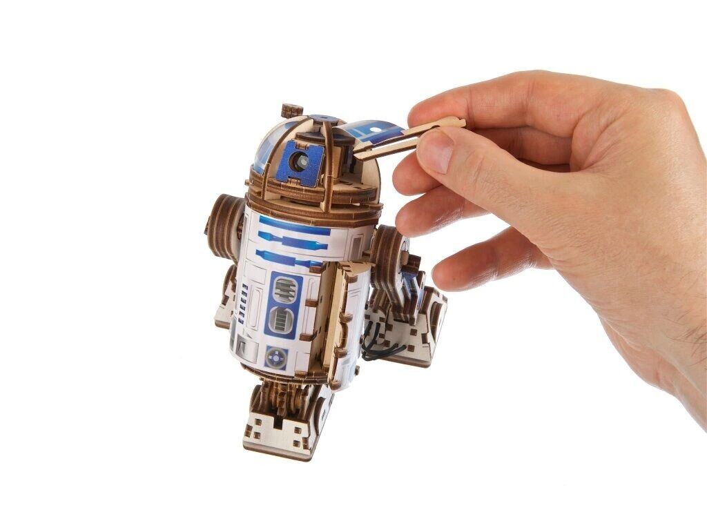 Star Wars R2-D2 (3D dřevěná mechanická skládačka)