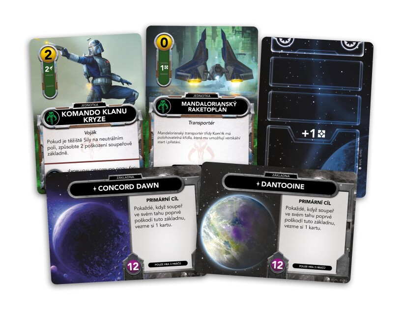Star Wars: The Deckbuilding Game – Mandalorian CZ (balíček frakce)