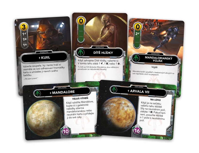Star Wars: The Deckbuilding Game – Mandalorian CZ (balíček frakce)