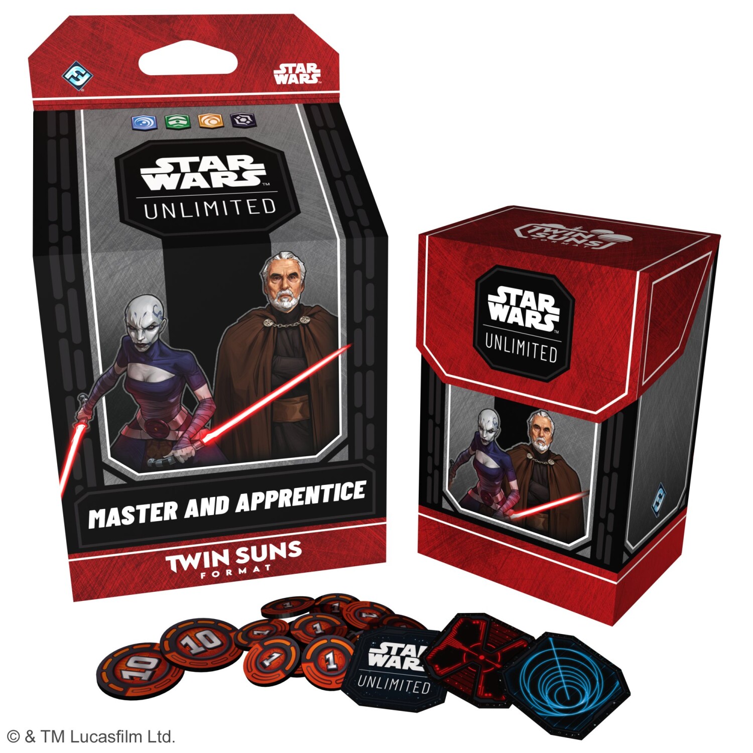 Star Wars: Unlimited – 2026 Twin Suns Deck Varianta: Master and Apprentice