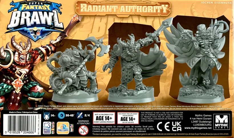 Super Fantasy Brawl - Radiant Authority Expansion