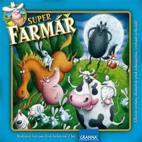 Superfarmář de luxe - Společenská hra