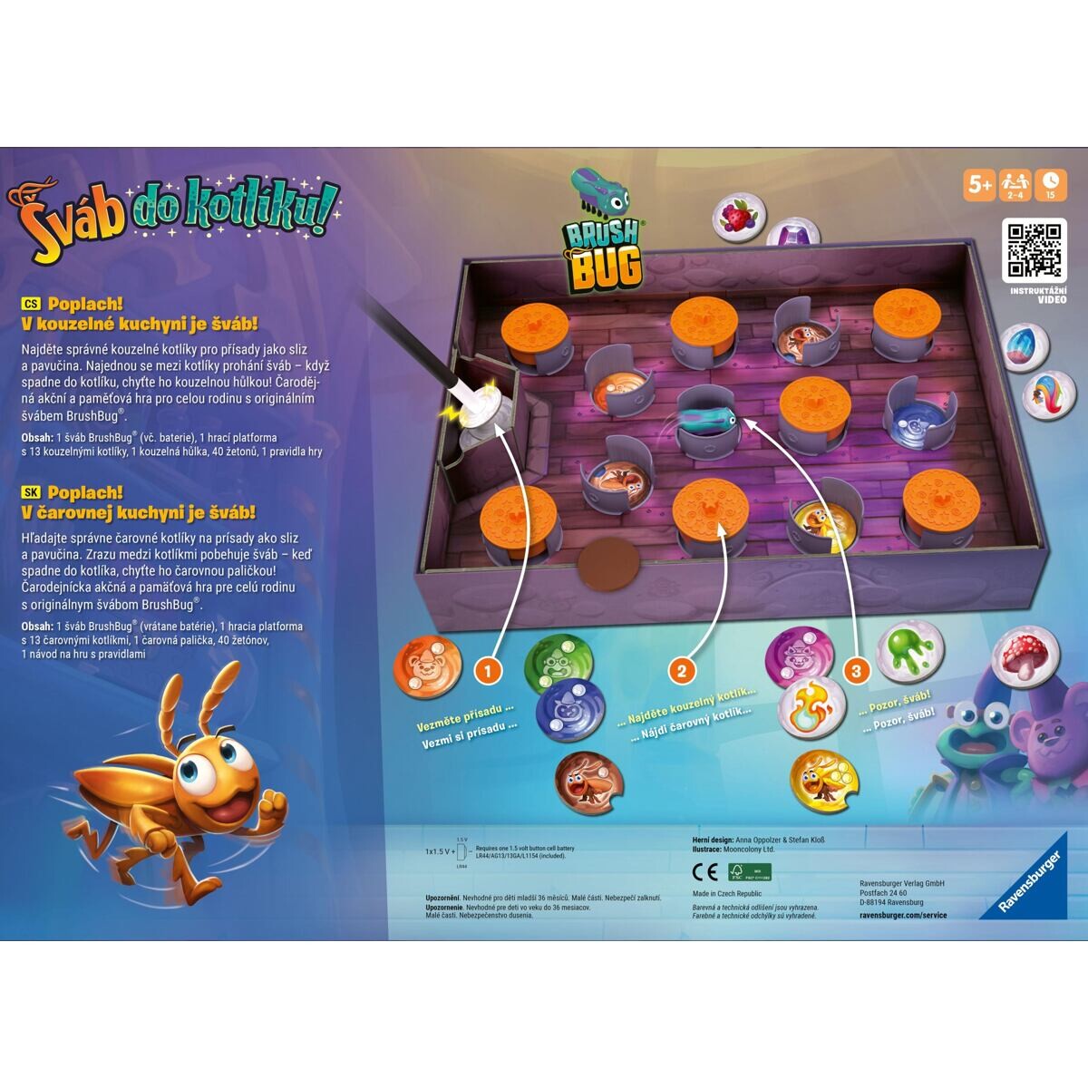 Šváb do kotlíku! Ravensburger