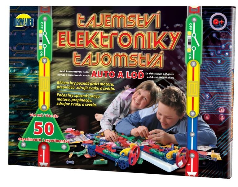 Tajemství elektroniky - Auto, loď 50 experimentů