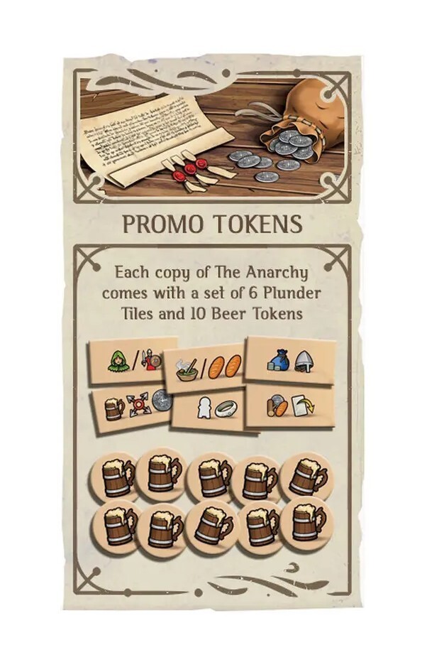 The Anarchy - Promo Tokens