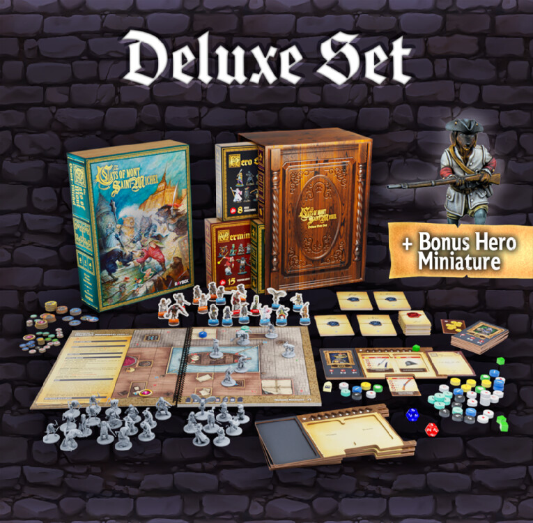 The Cats of Mont Saint Michel DELUXE Set
