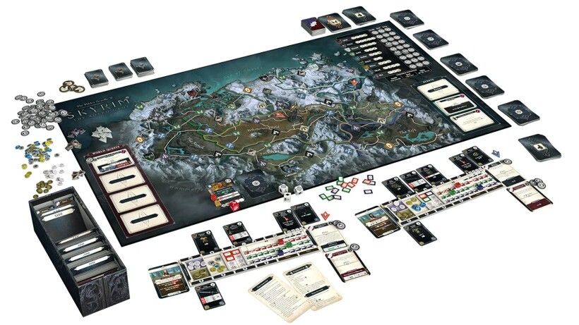 The Elder Scrolls: Skyrim - Adventure Board Game