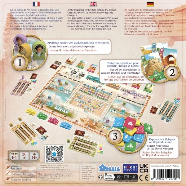 The Royal Society of Archeology - EN/FR/DE