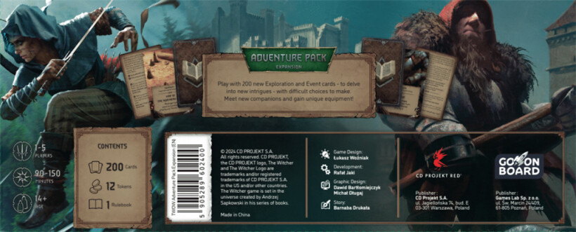 The Witcher: Old World – Adventure Pack Asm NL 20ks ( 18.80); BF EU 10ks