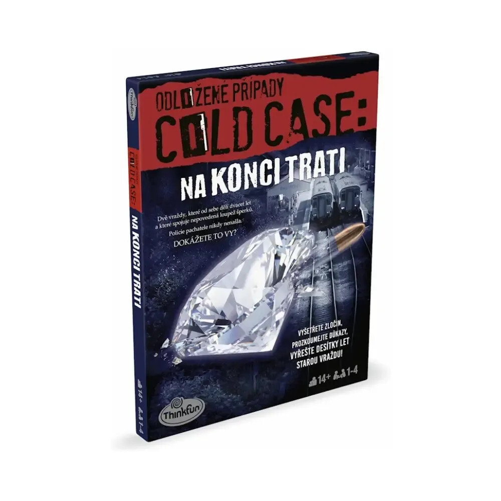 ThinkFun Odložené případy: Na konci trati