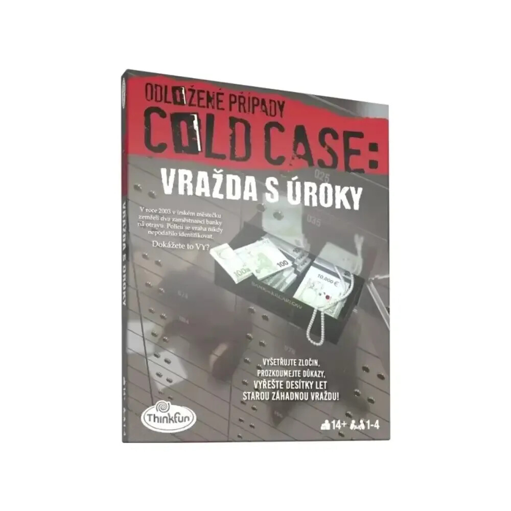 ThinkFun Odložené případy: Vražda s Úroky